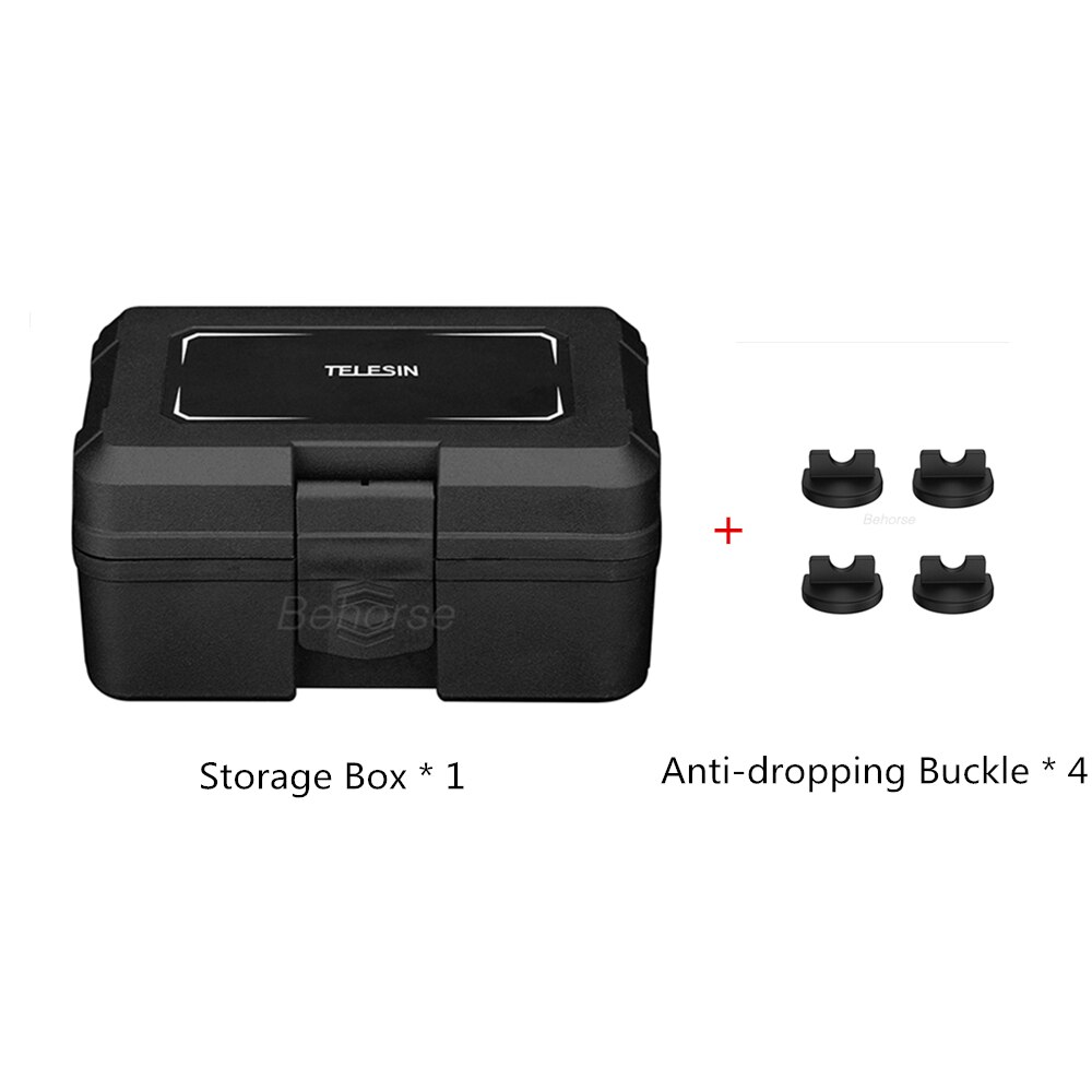 DJI Action 2 Safety Storage Box Waterproof Portable Box Carrying Case for DJI OSMO Action 2 Camera Dual Screen Combo Accessories: 2 in 1