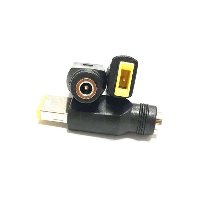 1pcs DC 4.0x1.7mm 4.0*1.7 female socket jack to Square End Adapter DC Power Plug Connector For Lenovo Laptop Notebook