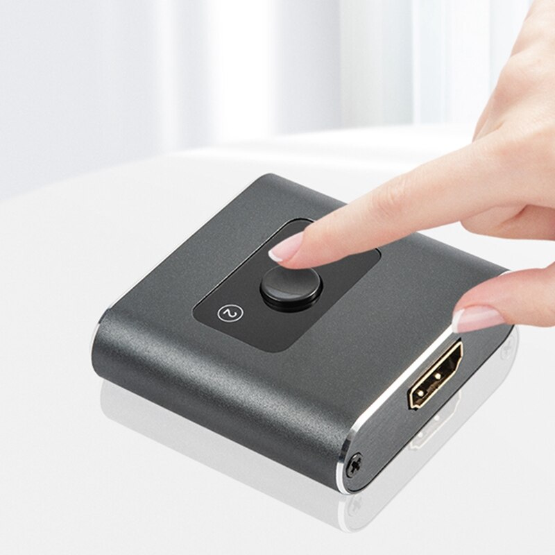 HDMI 2.0 Bidirectional Switch HDMI AB Switch HDMI 1 in 2 Out 2 in 1 Out Bidirectional Distributor