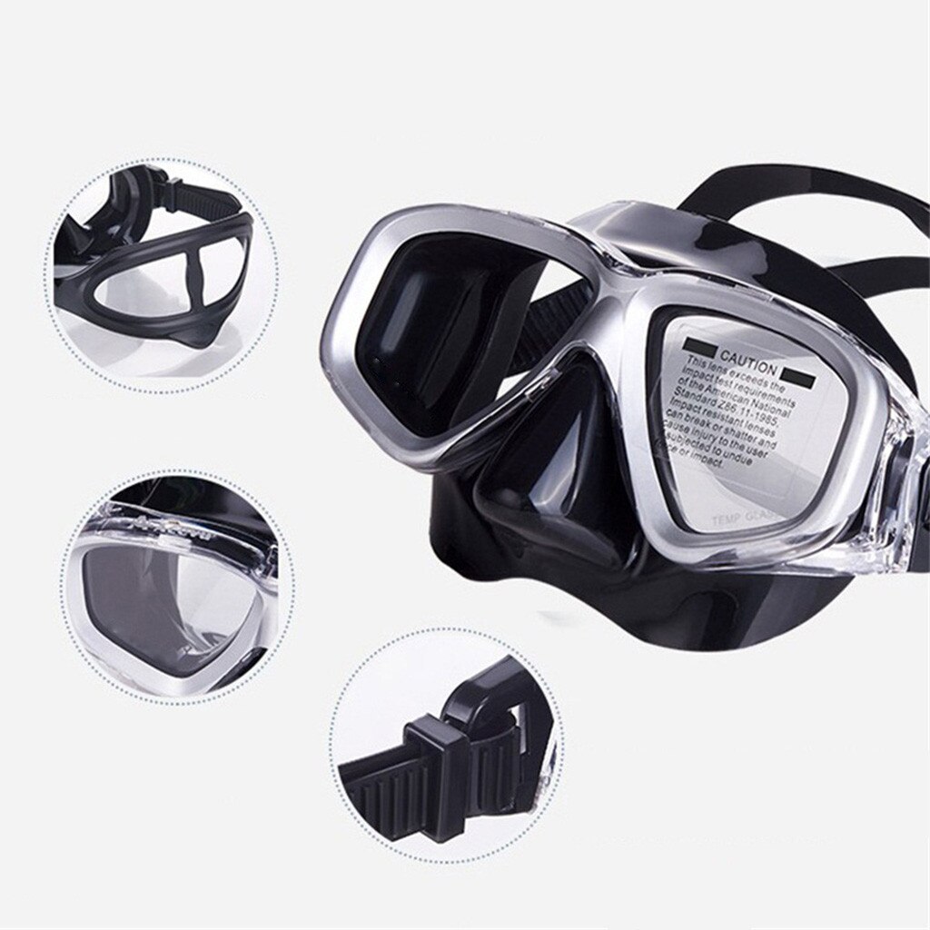 Unisex Diving Masks Snorkel Set Snorkeling Diving Equipment Silicone Diving Snorkeling Glasses Set Подводная Охота