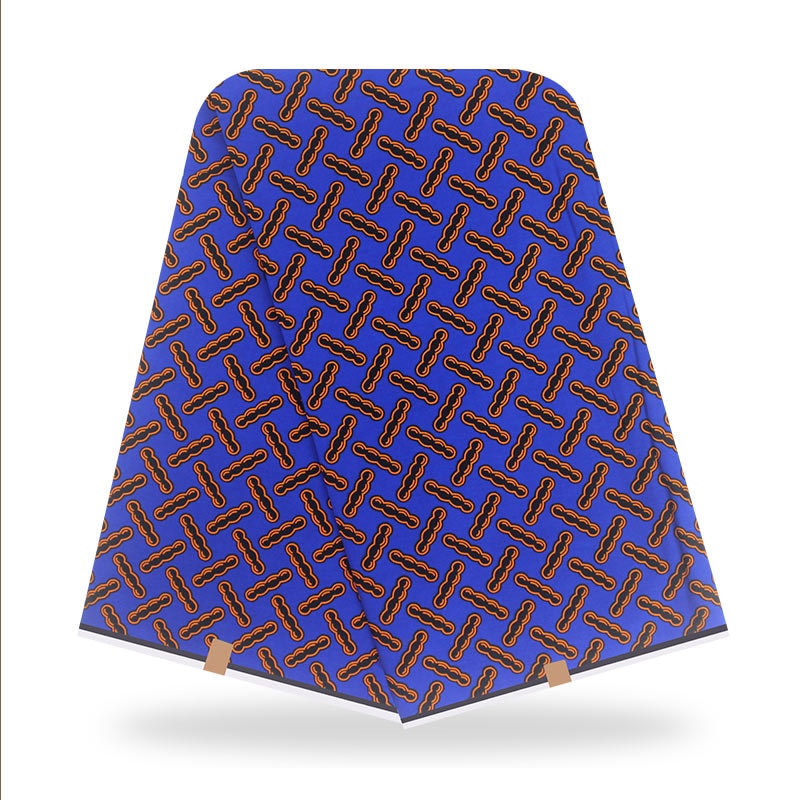 Tecido de cera de algodão de impressão real africano para fazer o vestido swv700 (6 jardas/lote)