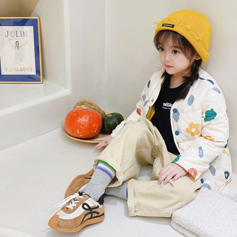 2022 herbst Winter Weiße Ente Unten Wärme Mantel Kleinkind Mädchen Jungen Winter Kleidung Kinder Baby Unten Liner Dünne Weste jacke