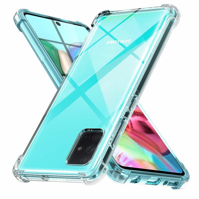 A51 Case Silicone Soft Phone Cover Case Voor Samsung Galaxy A51 A71 A515f A715f Een 51 71 Transparante Shockproof coque Fundas