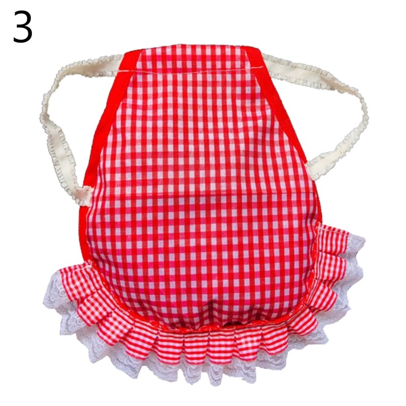 2022 Chicken Saddle with Elastic Straps for Small Medium Hens Poultry Feather Protector Hen Apron Pattern for Cold Weather: Red