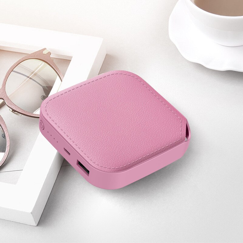 For Phone Xiaomi Power Bank 10000mAh USB PowerBank For Huawei iPhone 7 X Poverbank External Battery Pack Mobile Phone Charger: Pink