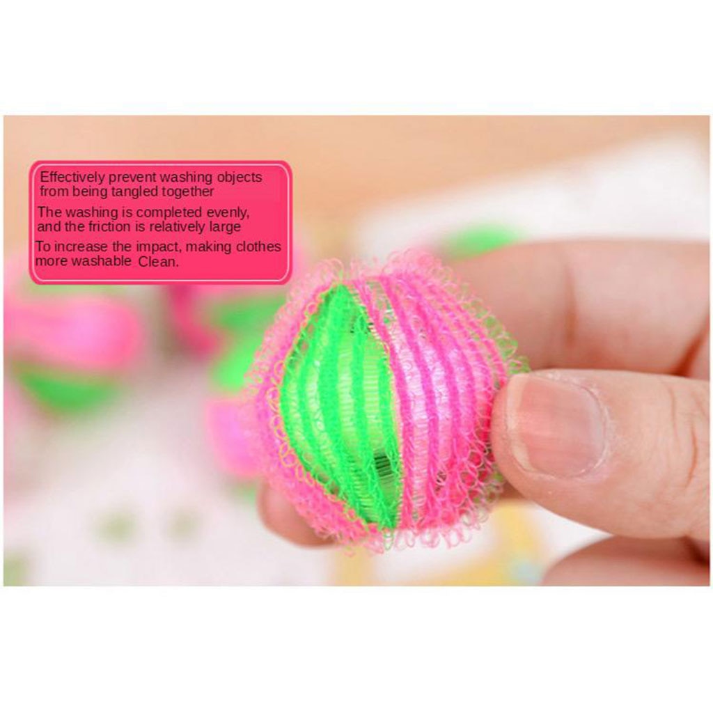 6Pcs Pet Hair Remover for Laundry Reusable Hair Dryer Ball - Pet Washing Ball