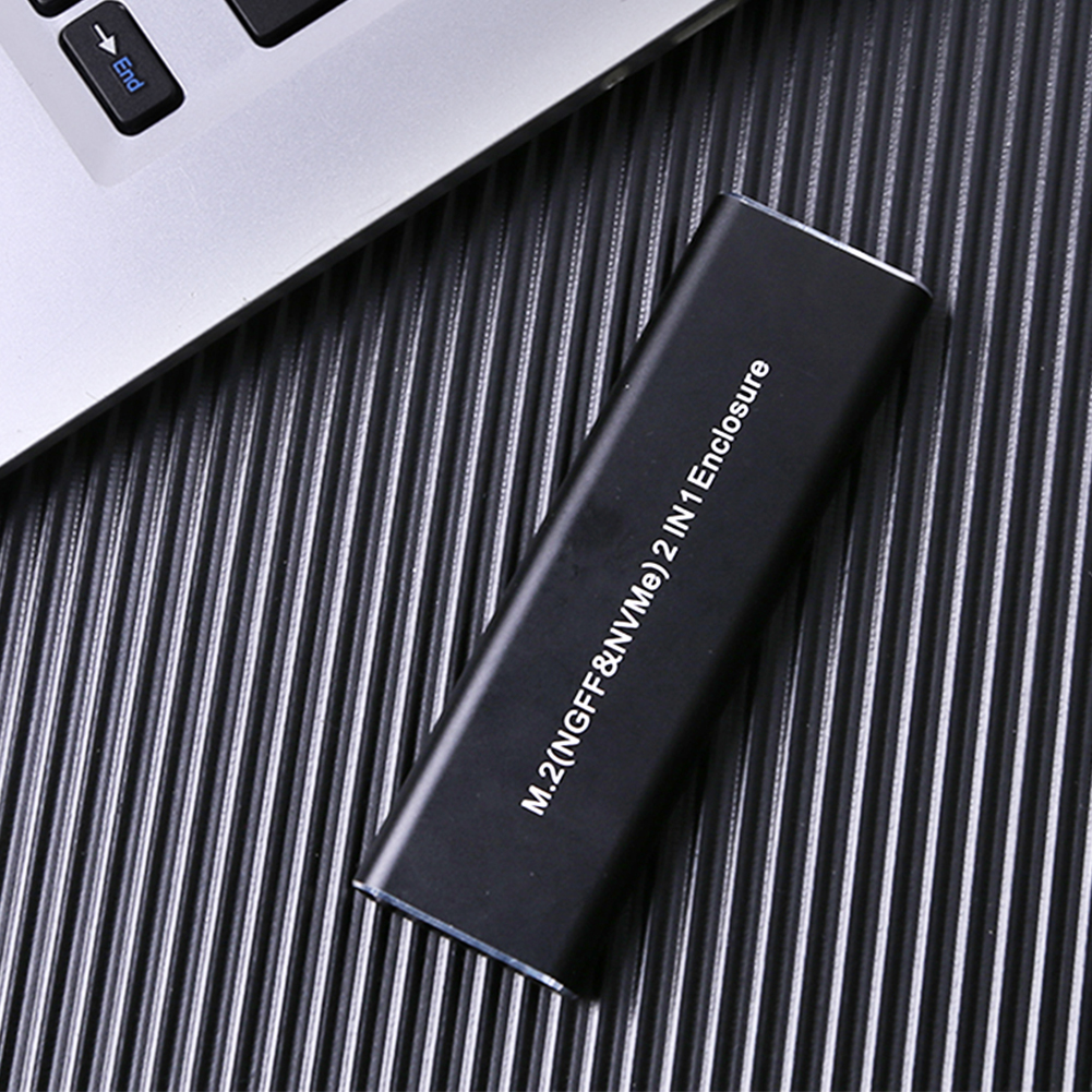 GUDGA Ssd M2 Case NVME Enclosure M.2 to USB Type C 3.1 OTG Adapter Aluminum External hd case For NVME PCIE NGFF SATA M/B Key SSD