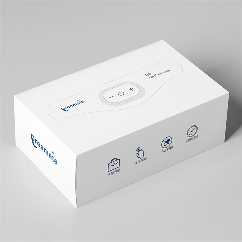 Masseur de tête électrique TENS sans fil, soulagement des maux de tête et de la Migraine, relaxation de la douleur, pétrissage, Machine d&#39;aide au sommeil