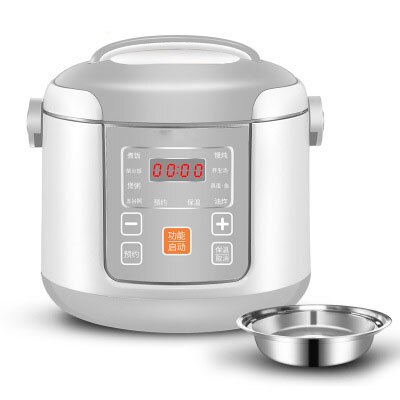 2l elektrisk ris komfur mikro tryk ris kogemaskine suppe gryderet grød madlavning gryde mad damper køkken apparater