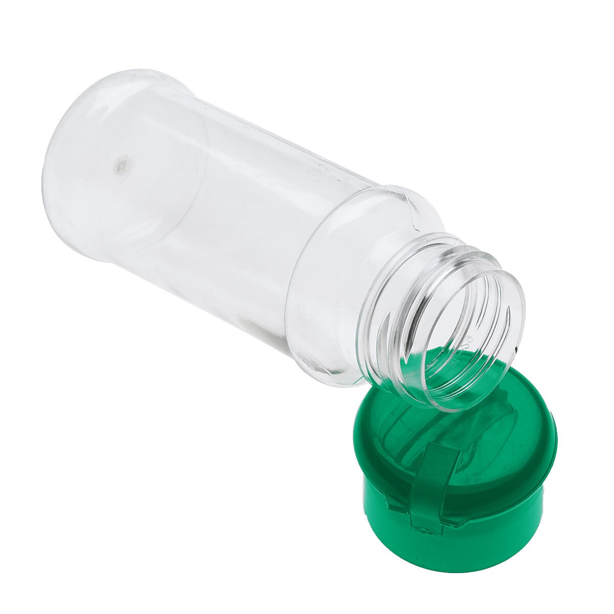 Botes de plástico para especias, tarro para condimentos, sal, pimienta, botellas para condimentos de barbacoa, botes de vinagrera, botellas con tapas de tamiz, 10 Uds., 100ml
