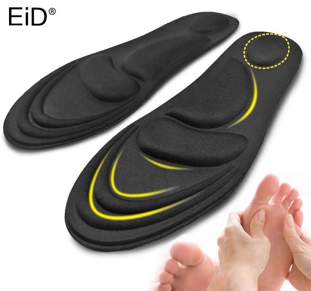 Ortotiske minneskum innleggssåler flate føtter buestøtte innleggssåle plantillas fascitis sko pute ortopedisk komfort fotputer innlegg