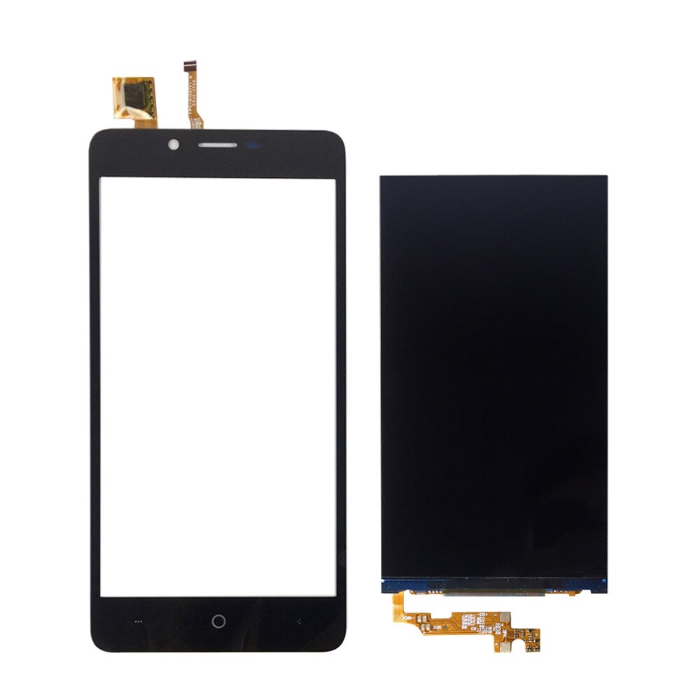 5 inch For Vertex Impress Lion dual cam 3G LCD Display + Touch Screen Digitizer Sensor Assembly With Free Tools: Black 1562VA LCD TP