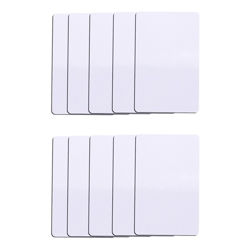 Duplicador RFID de 125KHz para escritor, lector de tarjetas de identificación, clonador y llave: 10pcs 125Khz Cards