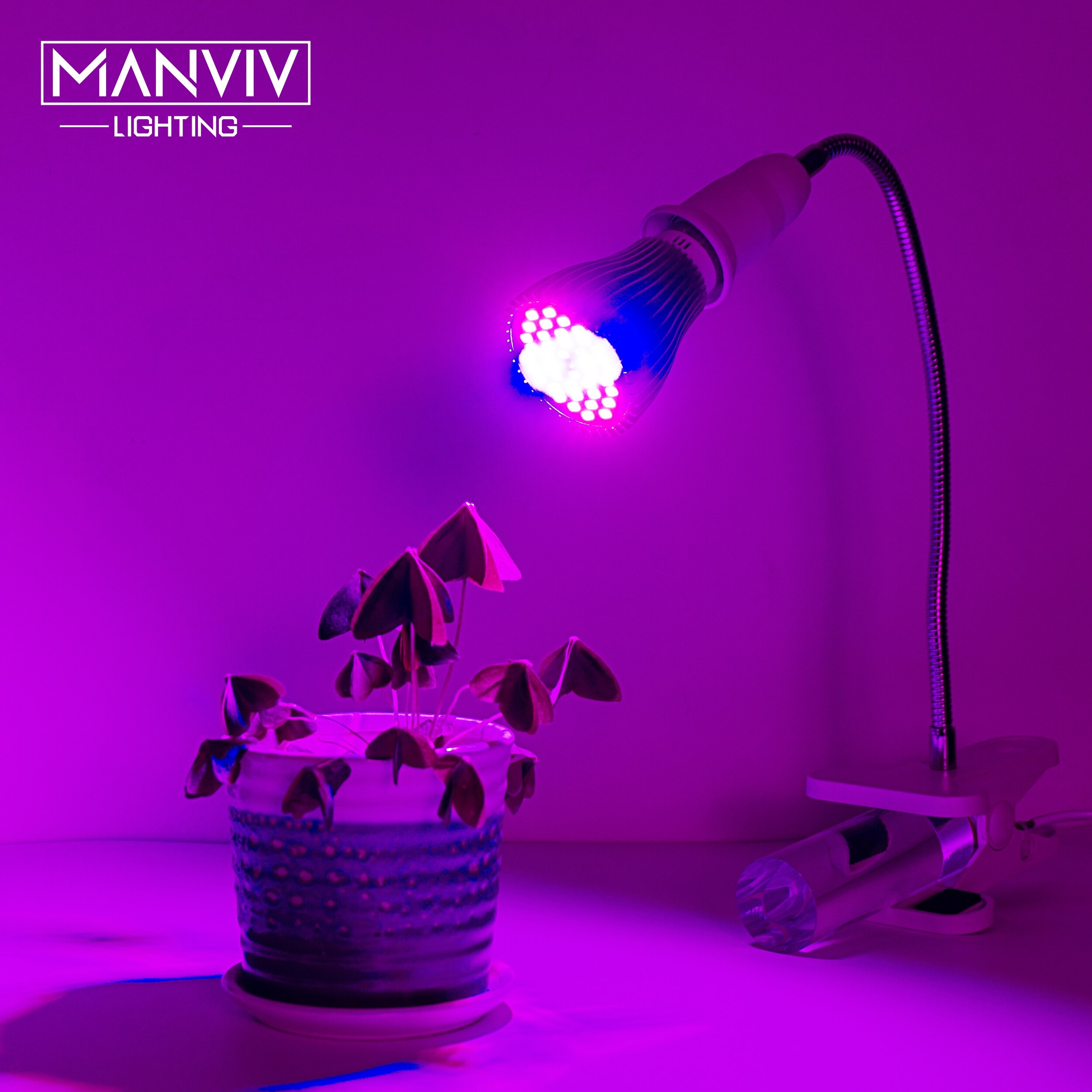 LED Grow Lamp 5W 10W 30W 50W 80W 85-265V Full Spectrum E27 Grow Light Bulb UV IR DIY For Garden Plants Flower Hydroponics Growth