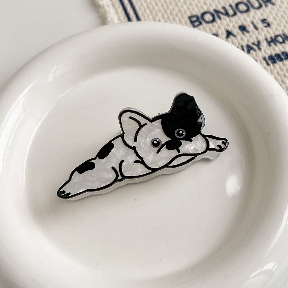 Corgi hond dier hond haar klauw bulldog cartoon puppy haarclip dier haai clip dames hoofddeksel meisje: Hemelsblauw