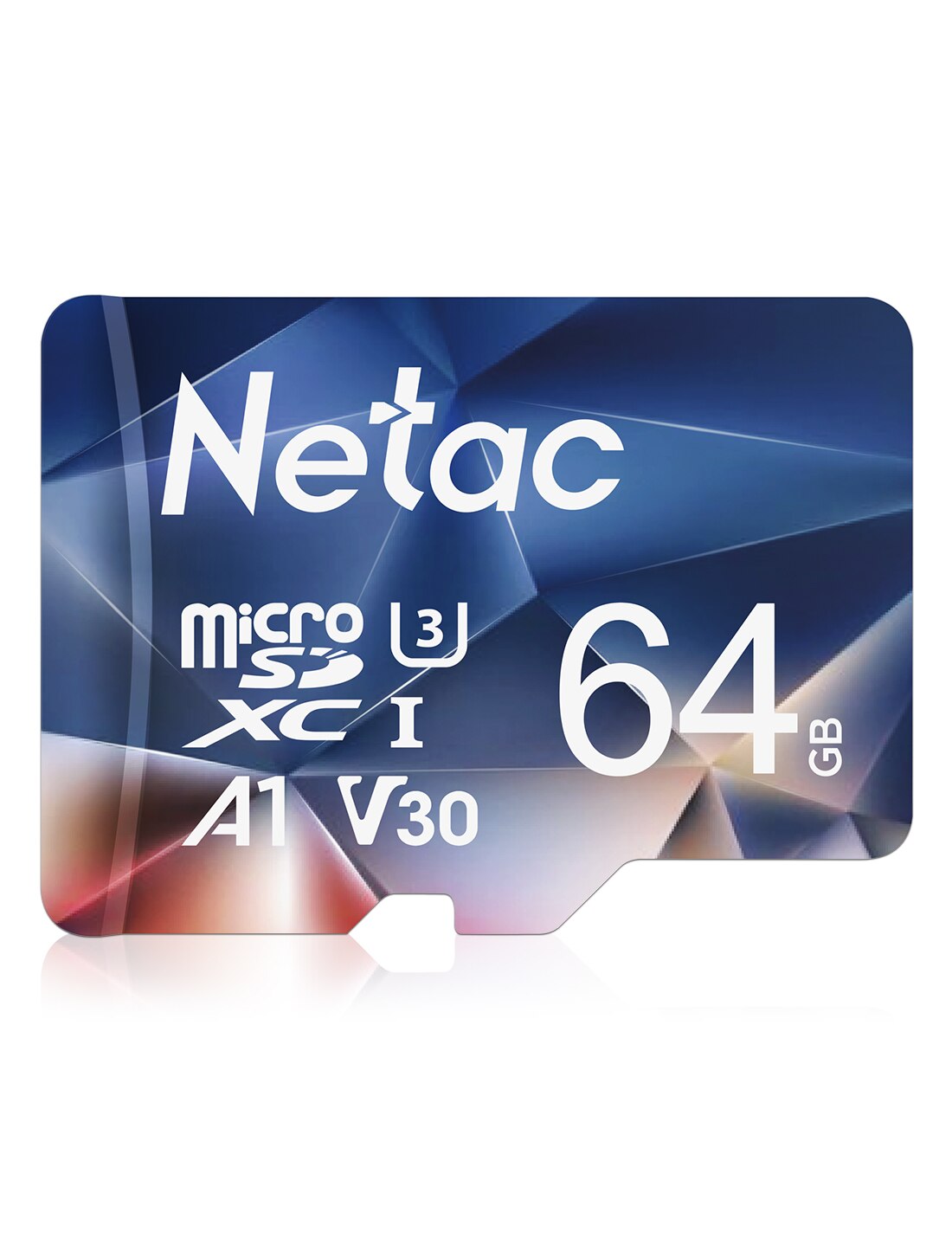 Netac Geheugenkaart Tarjeta Micro Sd-kaart 16 Gb 32 Gb 64 Gb 128 Gb Klasse 10 Usb Flash Card voor Smartphone Adapter Sd-kaart: 64GB