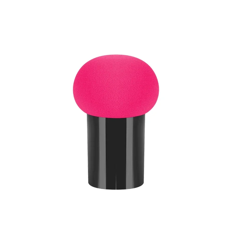 Esponja cosmética con cabeza de seta, esponja de maquillaje para base en polvo, esponja suave, herramienta de maquillaje de belleza seca y húmeda multifunción