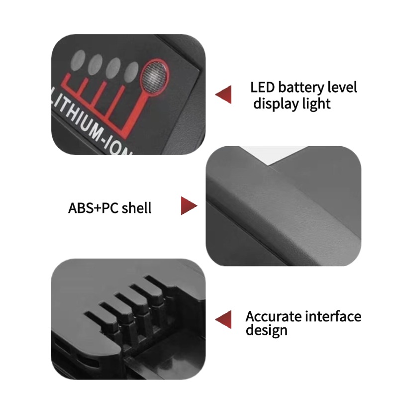 18V für Milwaukee m18 xc Ersatz-Lithium batterie 48-11-310 48-11-3100 48-11-3100 48-11-3100 48-11-22 400-22 400-20 411-22