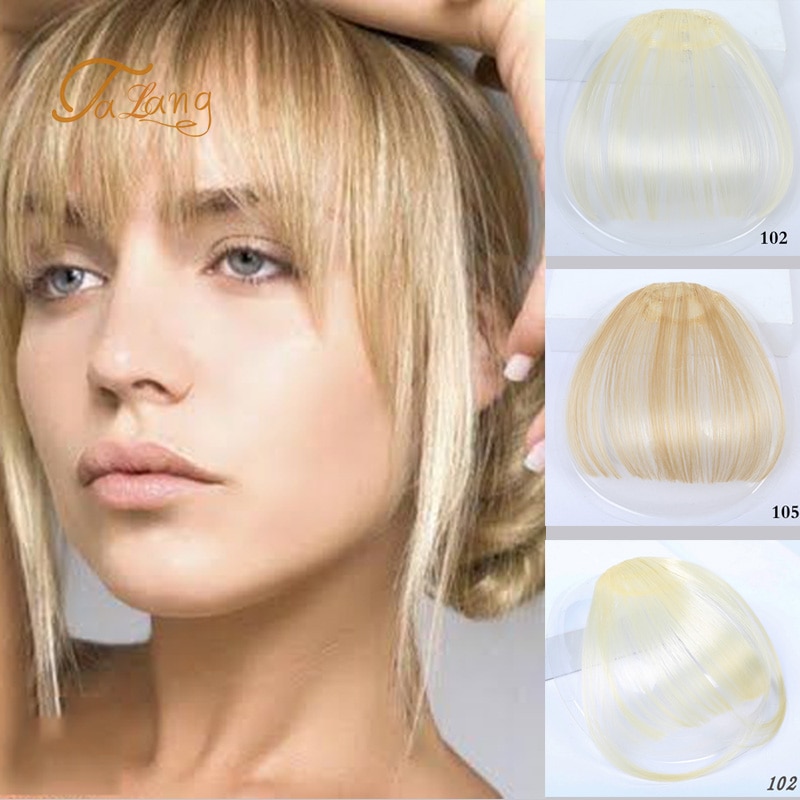 TALANG Pony Weiche Und Leichte Haar Pony Hohe Temperatur Chemische Faser 11 Farben Für Chooes