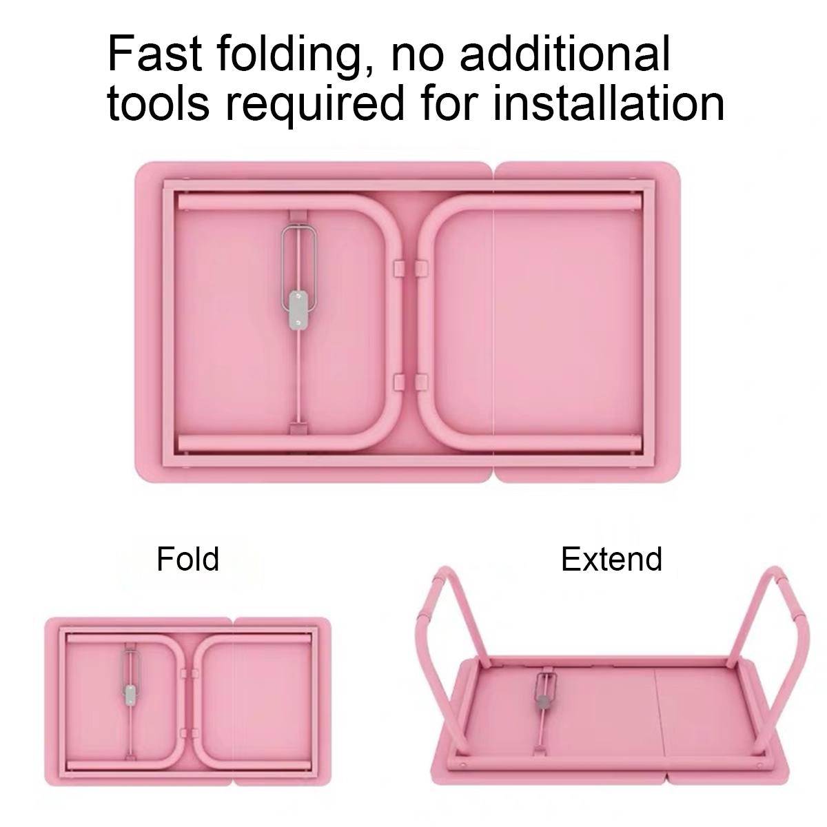 Adjustable Folding Laptop Table Notebook Desk Breakfast Serving Bed Trays Foldable Computer Desk Stand Lazy Bed Tray