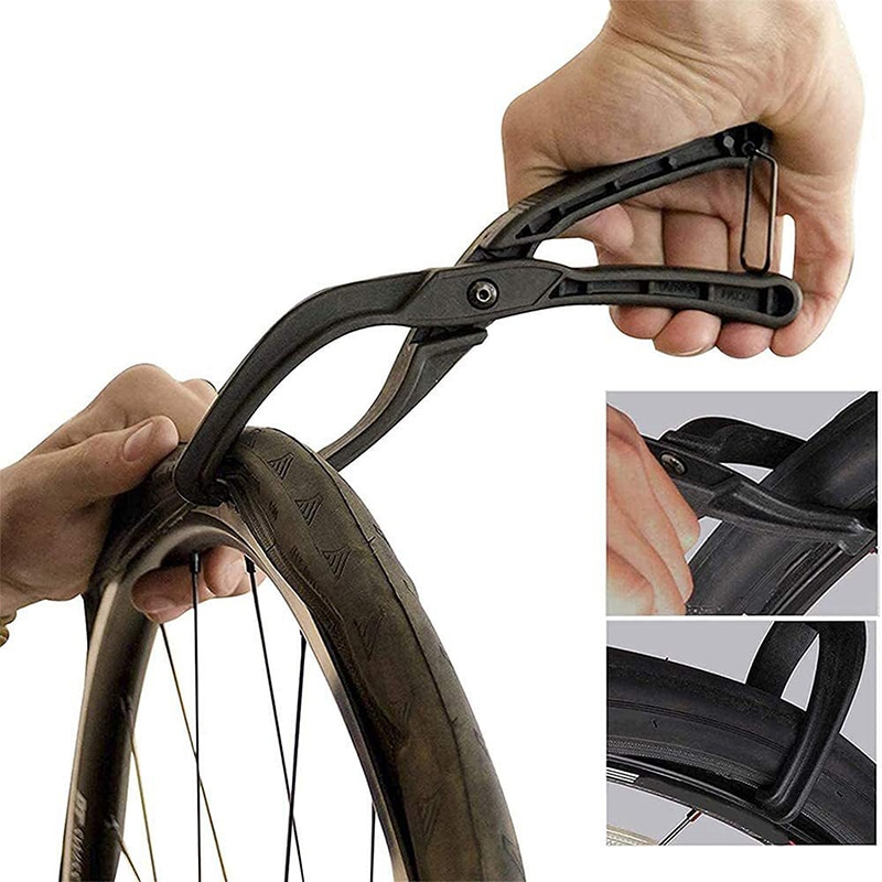 ABS Bike Hand Tire Lever Bead Tool Removal Clamp for Difficult Bike Tire Cycling Tools for Hard to Install Bicycle Tires