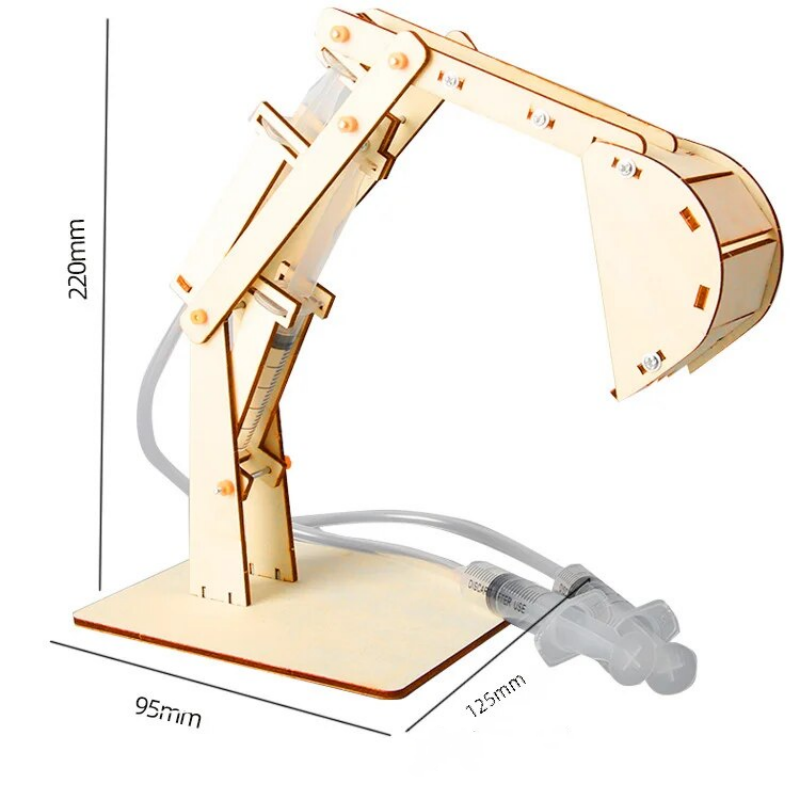 DIY Graafmachine Speelgoed Technologie Productie Hydraulische Studenten Wetenschappelijk Experiment Materialen Wetenschapsonderwijs Leren Speelgoed Cadeau