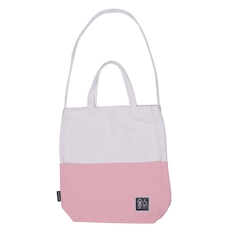 Women Canvas Tote Bags Plegable Student Tutorial Bag Environmental Storage Handbag Foldable Eco Grocery Shoulder Bags: DDB1004d