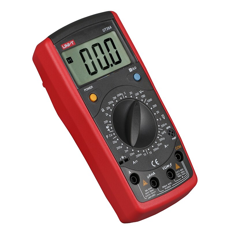 Digital Multimeter UNI-T UT39A/UT39B/UT39C/UT39E AC DC Handheld multimetro ture rms with lcd display