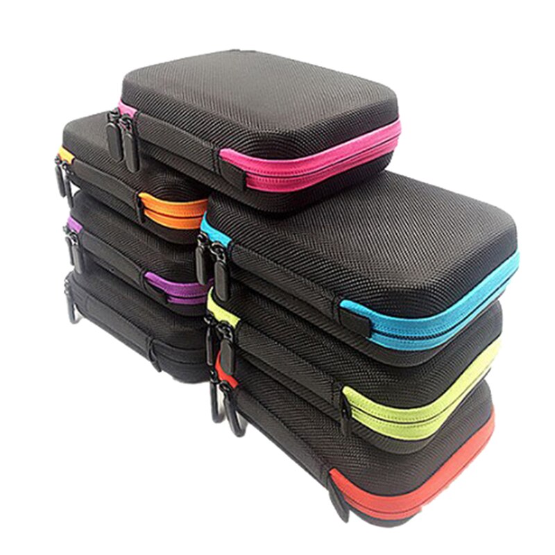Travel 63 Bottle Essential Oil Carry Case 1-3Ml Holder Storage Aromatherapy Hand Bag
