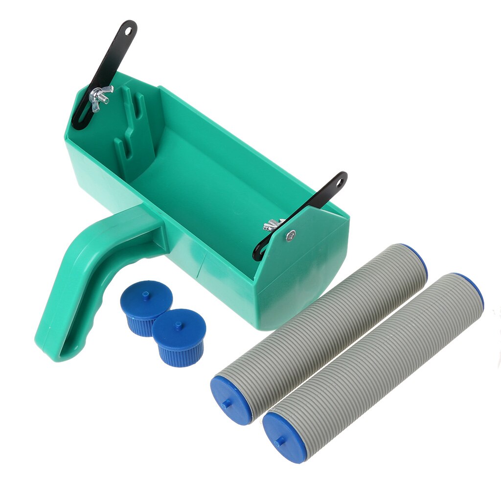 DIY Paint Runner Pro Roller Brush Handle Tool Office Room Wall Painting Decor Home Garden Tool Roller Paint Brush Set