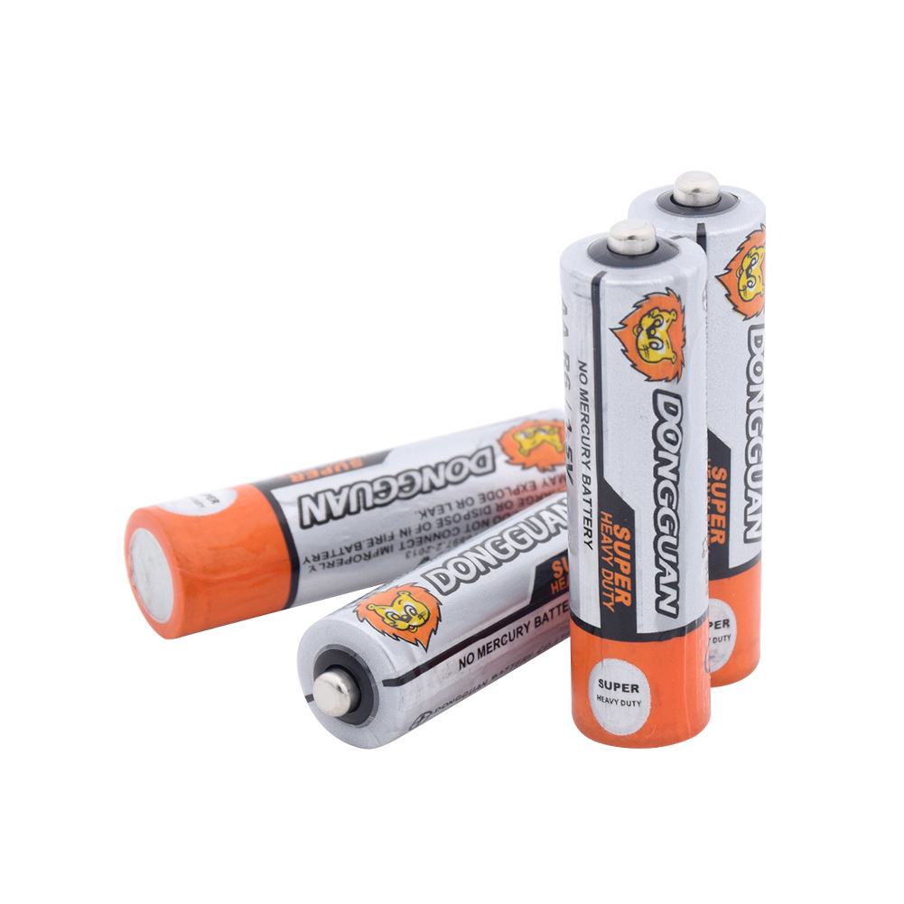 Zink Carbon Droge Batterij Aa 1.5V Baterias Voor Camera, Rekenmachine, Wekker, Muis, afstandsbediening 2A UM3 HR6 AM3 Batterij