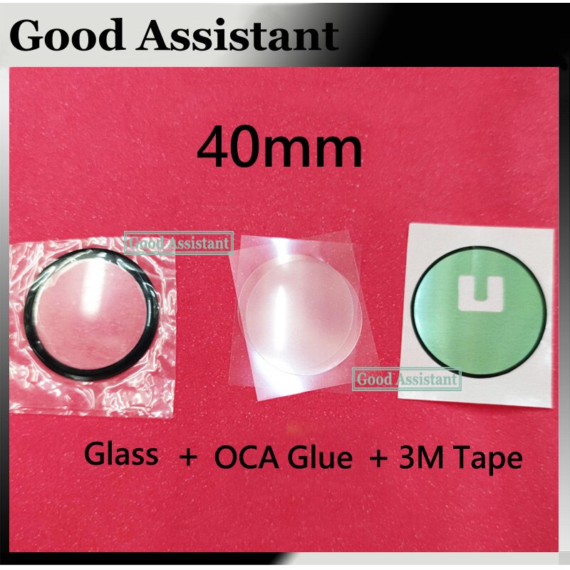 Repuesto de pantalla de cristal para Samsung Watch Active 2 R820 R825 R830 R835 SM-R820 SM-R830 SM-R820N