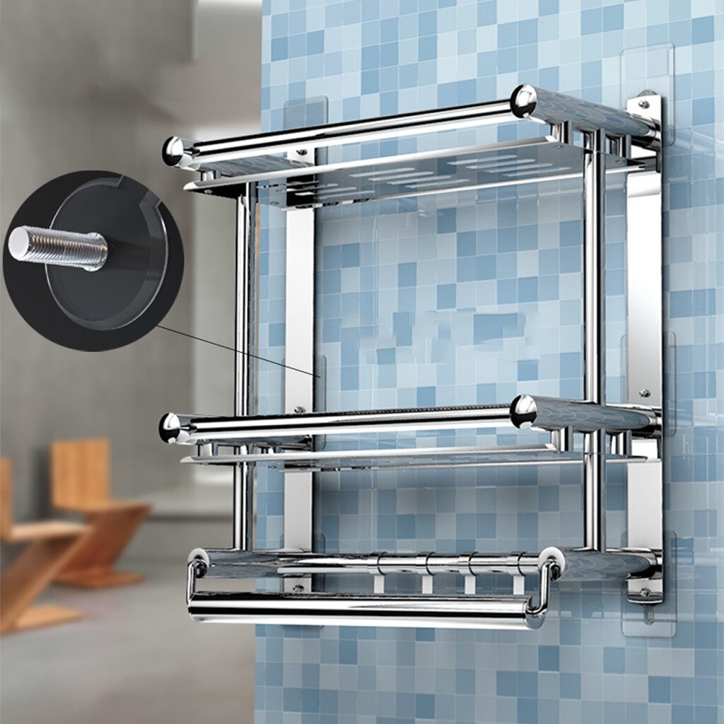 10pcs/lot Pvc Wall-mounted Nails Practical Transparent Strong Adhesive Screw Wall Nail Wall Poster Non-trace Stick Wall Hook#YL5