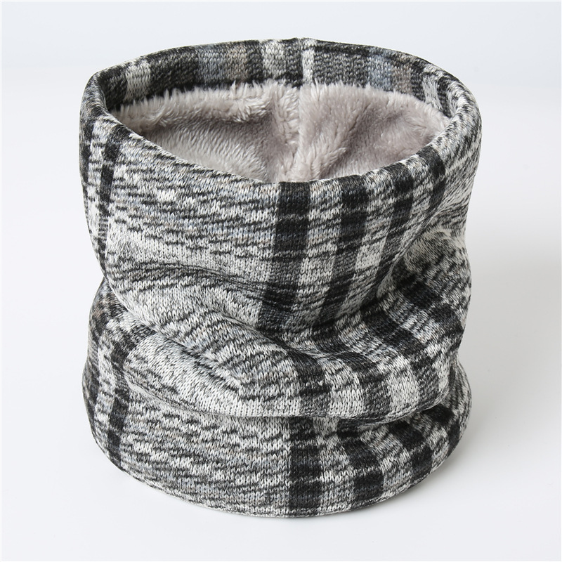 Winter Ring Scarf Neck Warm Infinity Knitted Scarves Retro Snood Circle Scarf Multifunction Headscarf Face Mask: 5