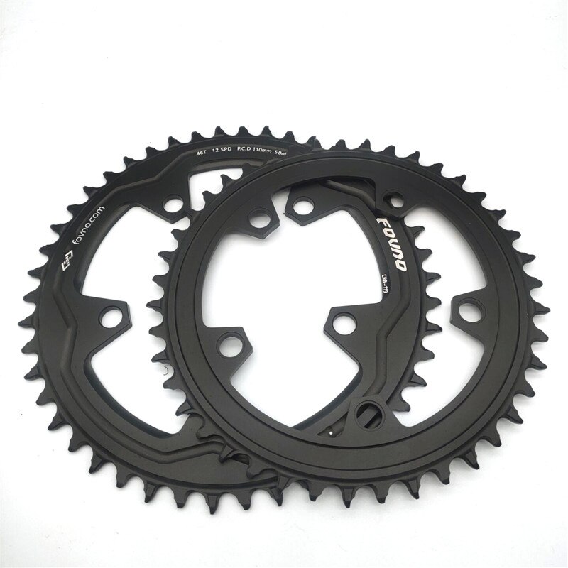 Deckas 110BCD Road Vouwfiets Smalle Brede Kettingblad 38/40/42/44/46/48/50/52/54/56/58T Kettingwiel Voor Shimano Sram Crankstel