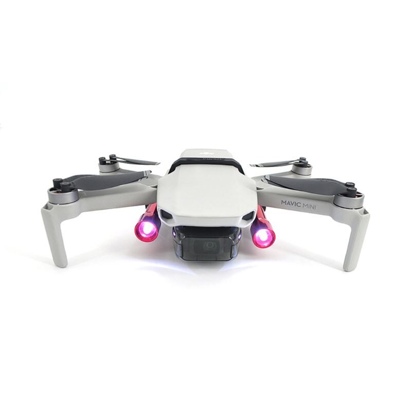 1Set Led Verlichting Night Flight Zoeklicht Zaklamp Kit Voor Dji Mavic Mini Drone