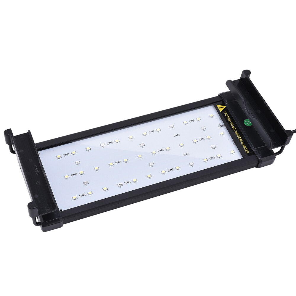 Led akvaarion valaistus 30cm-50cm säiliölle ultra ohut kasvaa valaisin valkoinen sininen vihreä punainen valo akvaario led valo  d30