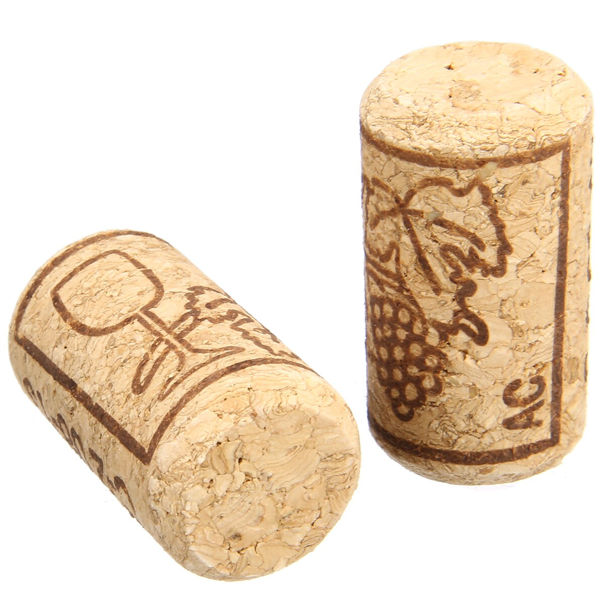 100 stk/partier blødt træ vinpropper vin kork bungs hjemmebrygning vin champagne flaske kork bungs diy forsegling dekoration