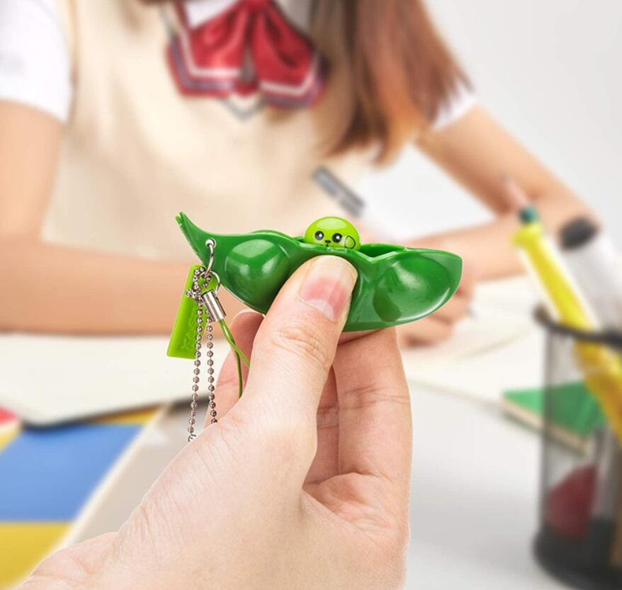 1PC zabawki typu Fidget antystresowy Simpel Dimpel Popit piłeczka antystresowa wycisnąć zwierząt Peapod Relief stres Fidget Bean zabawki: 9