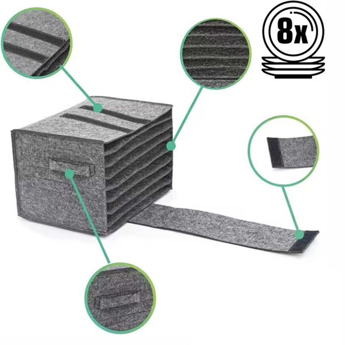 Accesorios para caravana RV, soporte para platos, bolsa de almacenamiento de vajilla, Camper, barco, armario, servicios para acampar, contenedores para autocaravana