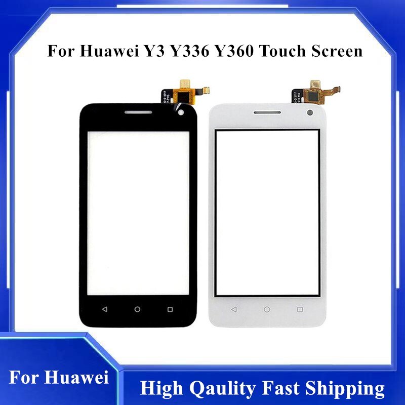 100% testato al 4.0 "di Tocco Digitale Dello Schermo Per Huawei Ascend Y360 Y336 Y3 Y336-U02 Digitizer display Touch Screen