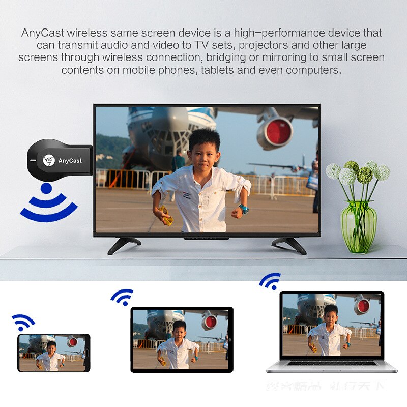 M2 plus tv vara wi-fi display tv dongle receptor espelho compartilhar tela hdmi-adaptador compatível para ios android miracast airplay