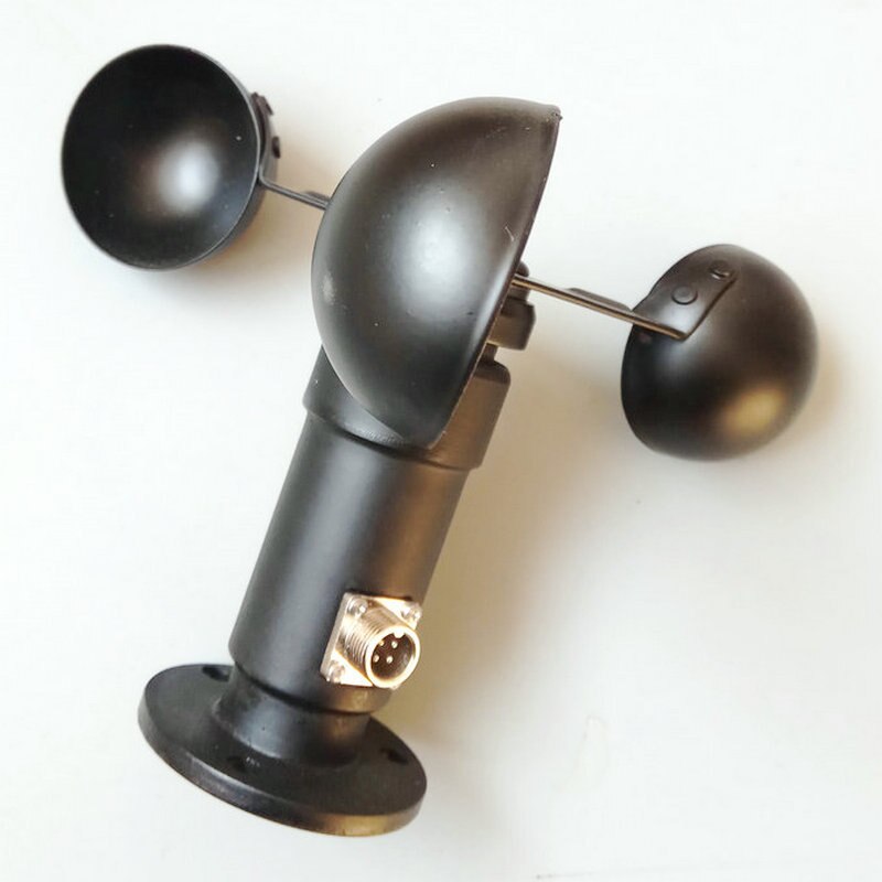 Pulse Signal Wind Sensor Digital Anemometer Pulse Signal Output Aluminum Alloy Wind Speed Sensor Anemometer Anemometer