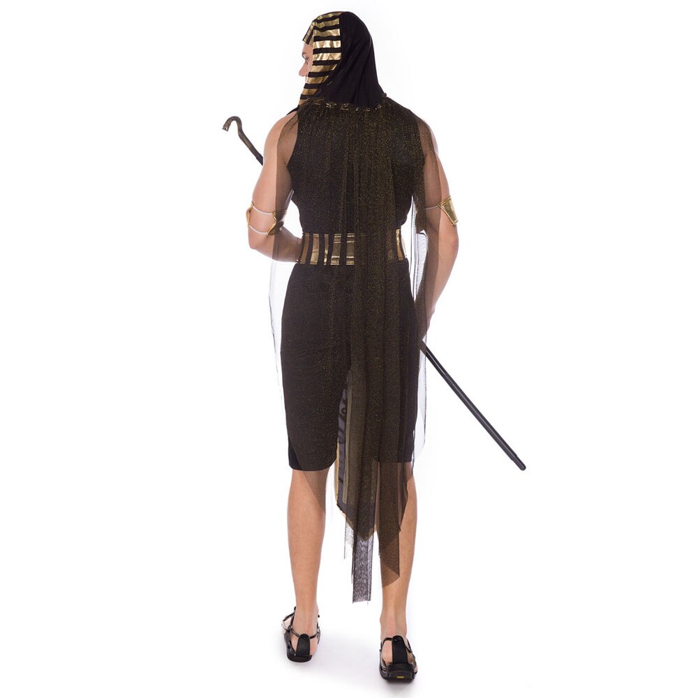 Umorden fantasia vuxen egypten egyptisk kung farao kostymer cosplay för män halloween purim mardi gras fancy dress