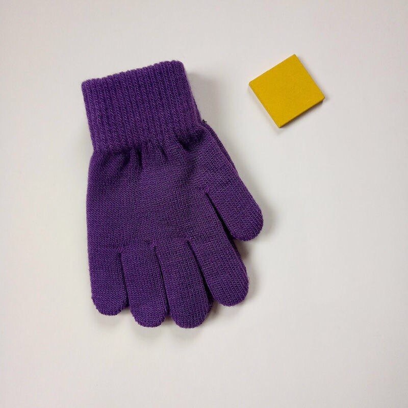 Børns varme handsker om efteråret og vinteren, med elastisk varm effekt, velegnet til børn i alderen 3-10 år, drenge og piger kan