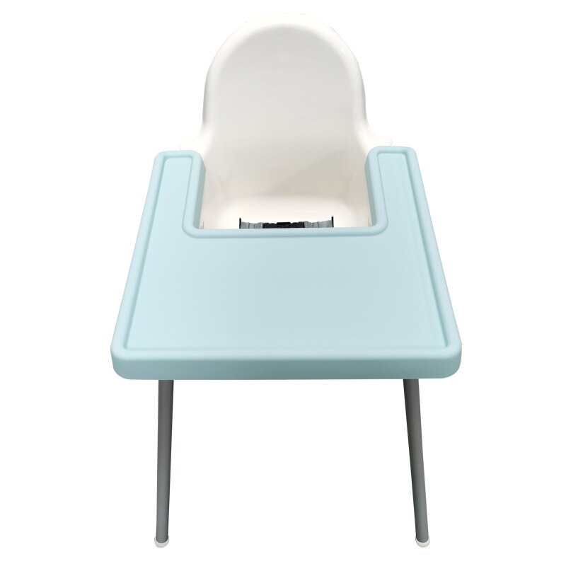 ! Mantel Individual de silicona con cobertura de grado alimenticio para trona de bebé, alfombrilla de alimentación de silicona para bebé