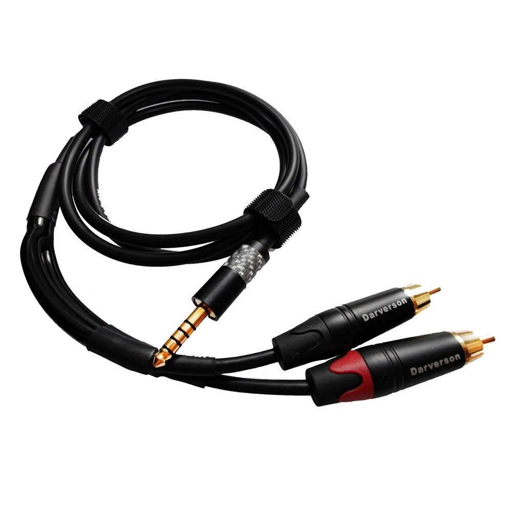 HIFI Balance 4.4mm to RCA XLR 6.35MM Audio Cable For Sony WM1A/1Z PHA-1A/2A Z1R DSD Player DAC Amplifier Wire Cord: 4.4mm to RCA / 3m