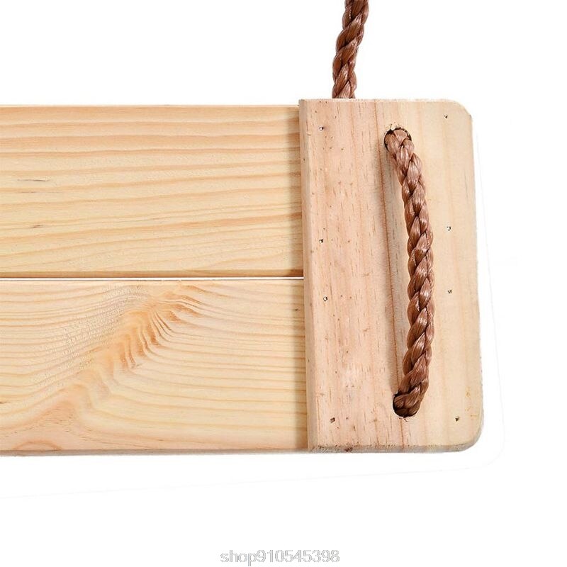 Outdoor Swing Wooden Adults Children Indoor Patio Swings Kindergarten Playground Swings O26 20