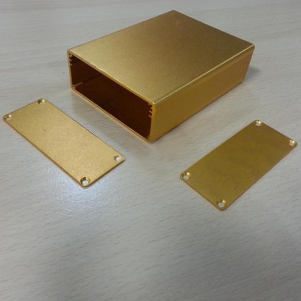 Caixa de invólucro elétrico para instrumentos em liga de alumínio, diy, novo compartimento interno