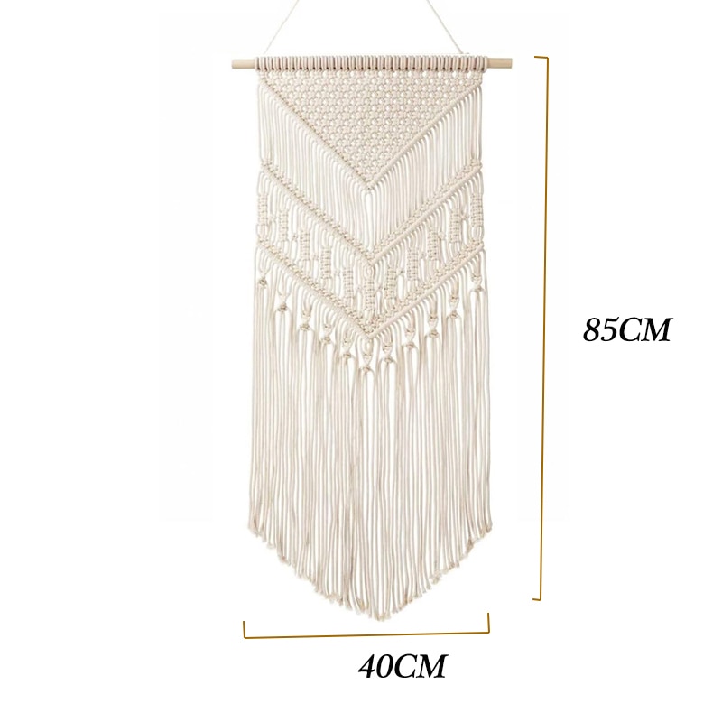 Macrame Wall Hanging Tapestry boho Chic Home Decorative Bohemian Interior Ethnic Apartment Dorm Wall Art Living Room Decorations